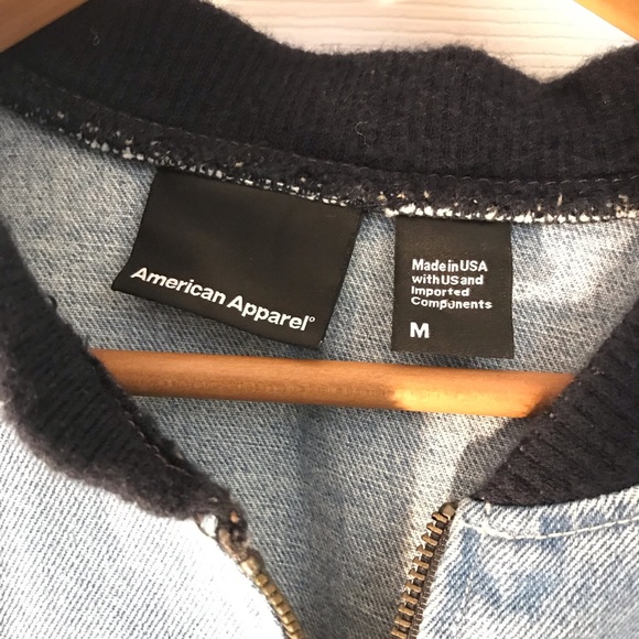 oversized jean jacket from American apparel! - Picture 3 of 3